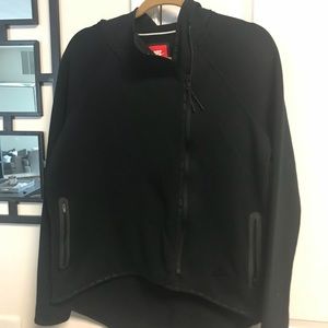 Nike Black zip Hoodie Medium